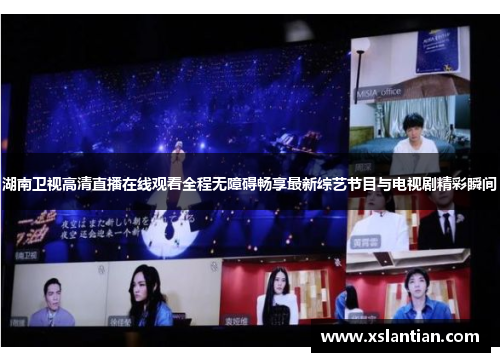 湖南卫视高清直播在线观看全程无障碍畅享最新综艺节目与电视剧精彩瞬间